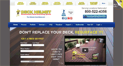 Desktop Screenshot of deckhelmet.com